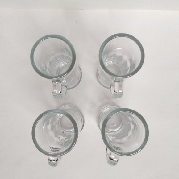 Libbey Set of 4 Sampler Miniature Beer Mugs Mini Stein Glasses Taster 4 oz. New - Picture 6 of 10